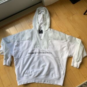 MENS small Nike White Zip-Up Jacket